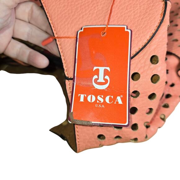 Brand New With Tags and Dust Bag Tosca 2-in-1 Purse Shoulder Bag Pink - Picture 10 of 11